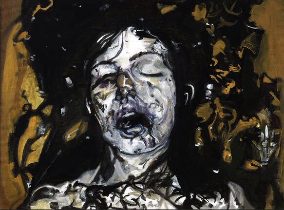 Lake Mungo Gouache Painting (2024)